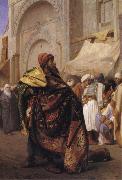 Jean - Leon Gerome The Carpet Merchant of Cairo Sweden oil painting artist